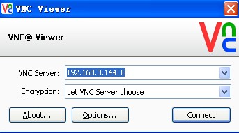 VNC VIEWER登陆界面1